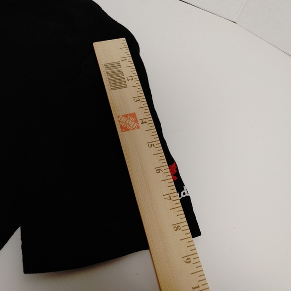 (4/$20) Men's Canada Black Short Sleeve T-Shirt Canadiana Size XS - Picture 9 of 11